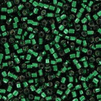 Miyuki delica Beads 11/0 - Silver lined green DB-148